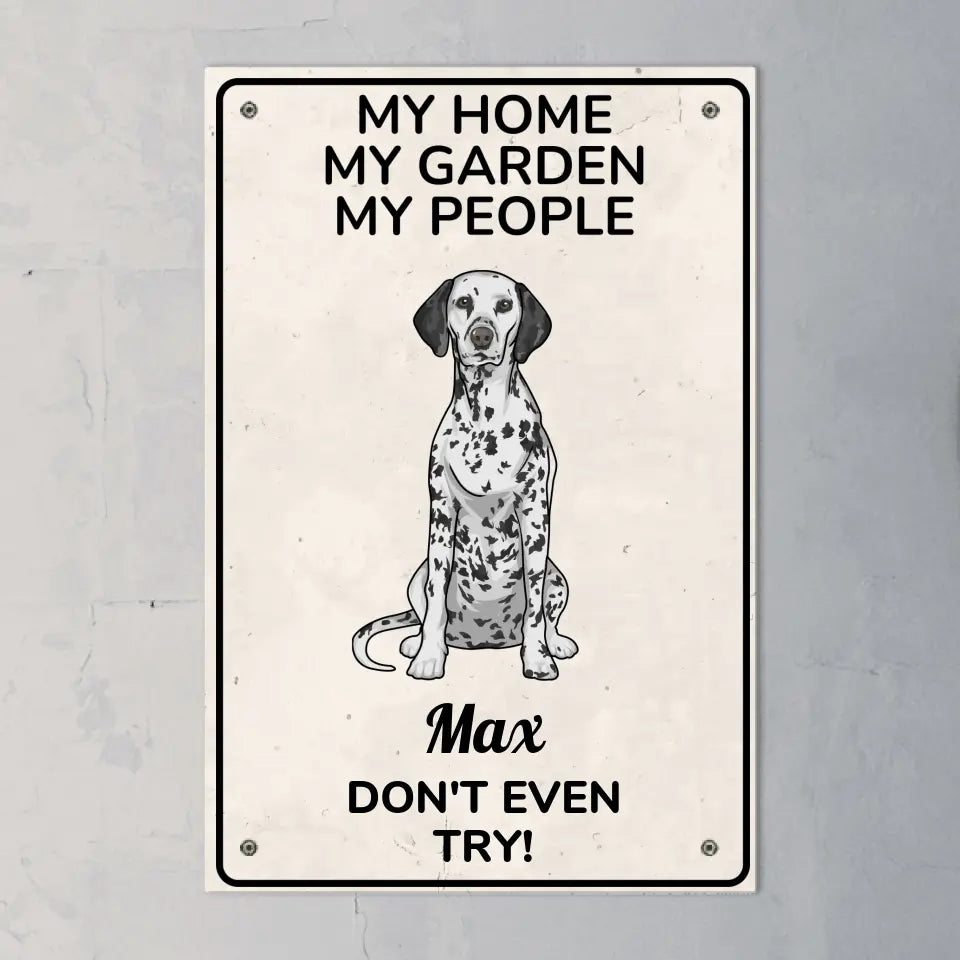 My Home, my Garden - Personalised Garden Sign