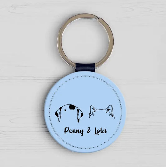 Pet ears - Personalised keychain