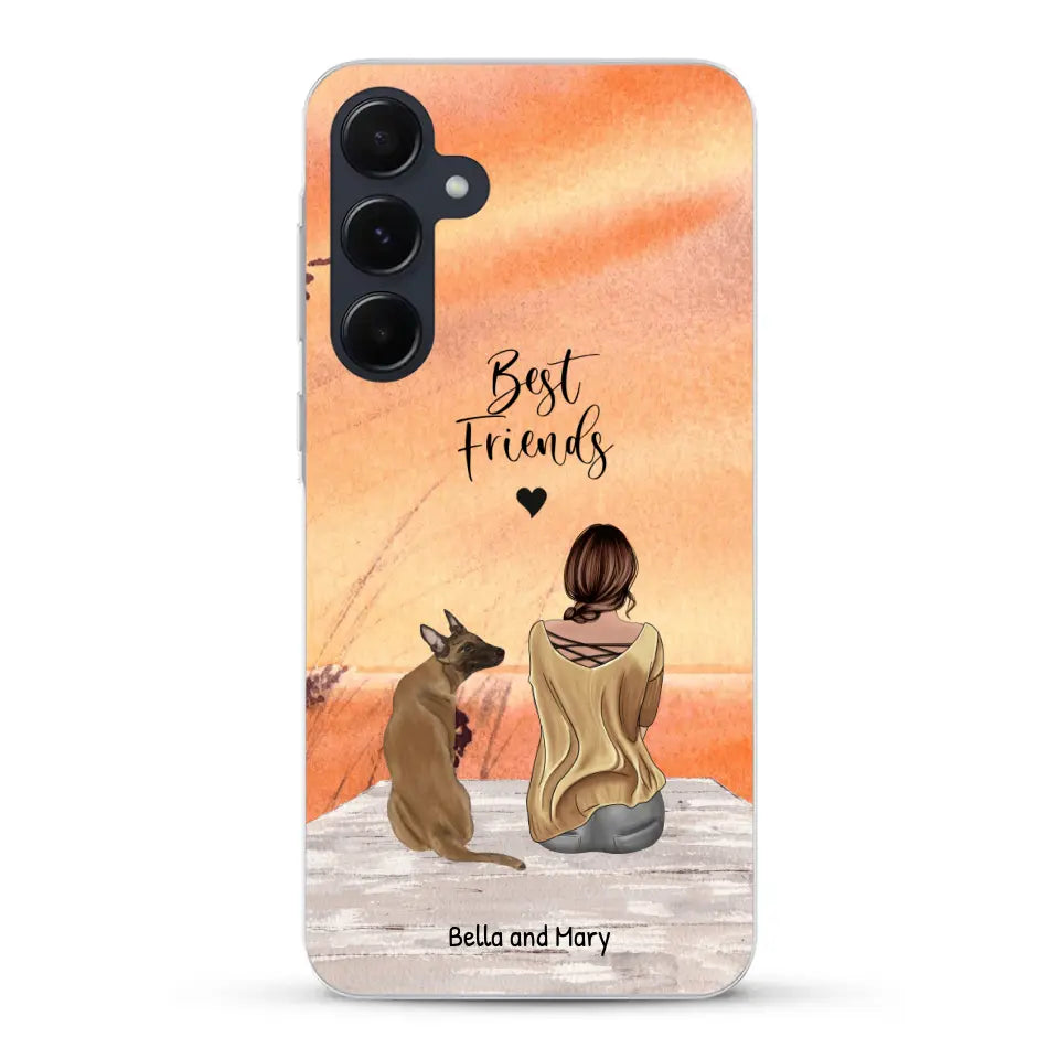 Together with my pet - Personalised Phone Case