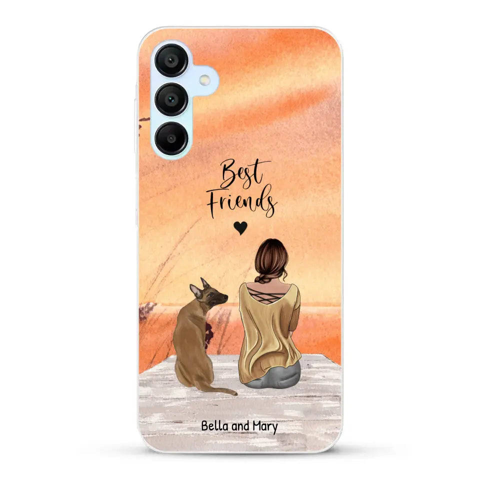 Together with my pet - Personalised Phone Case