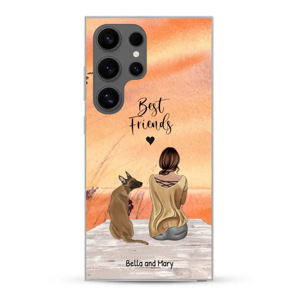 Together with my pet - Personalised Phone Case