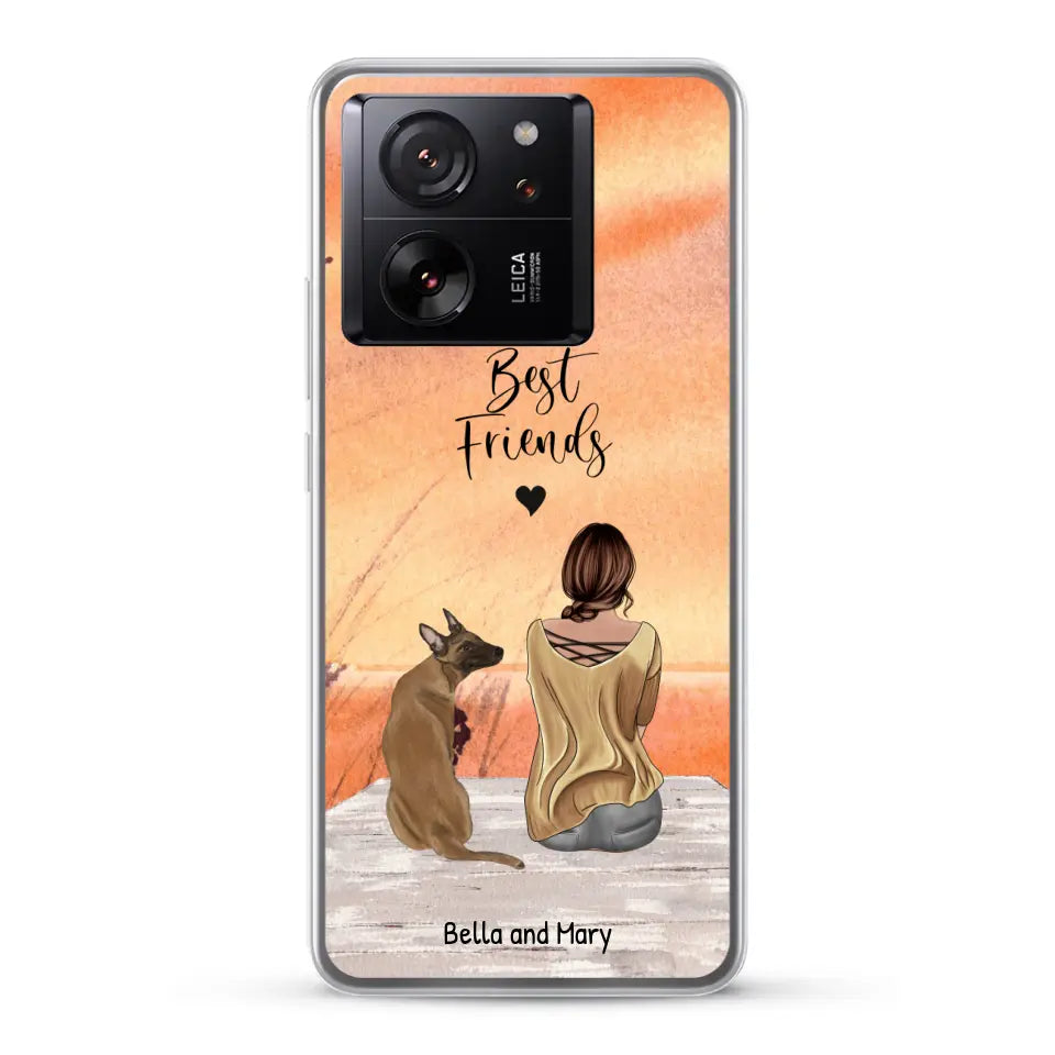 Together with my pet - Personalised Phone Case