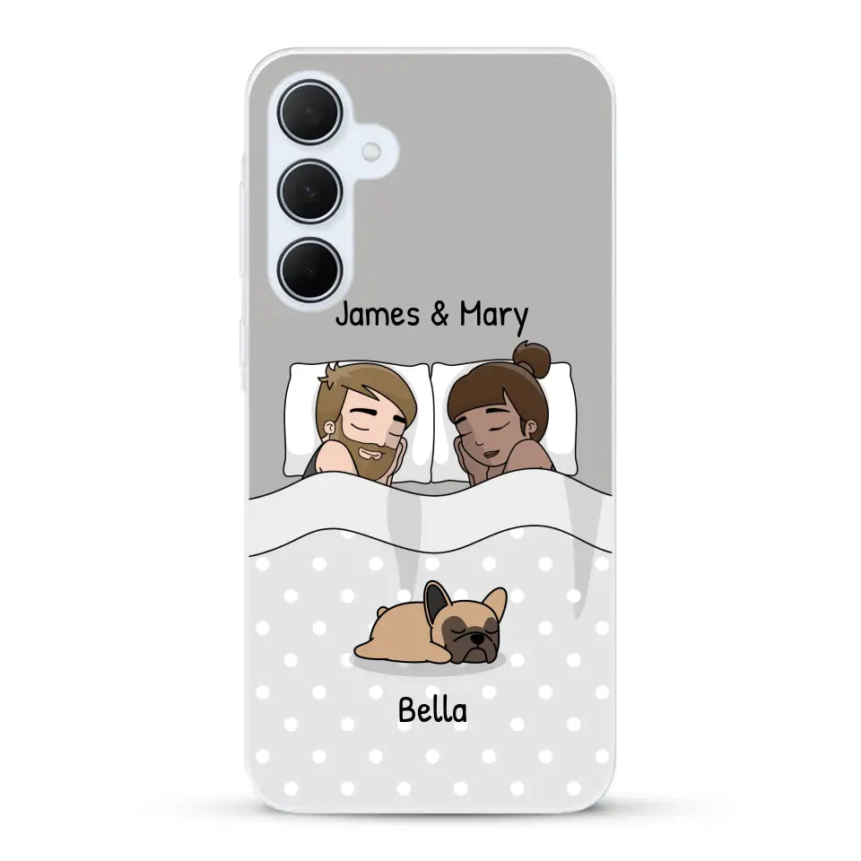 Cuddles with pets - Personalised Phone Case