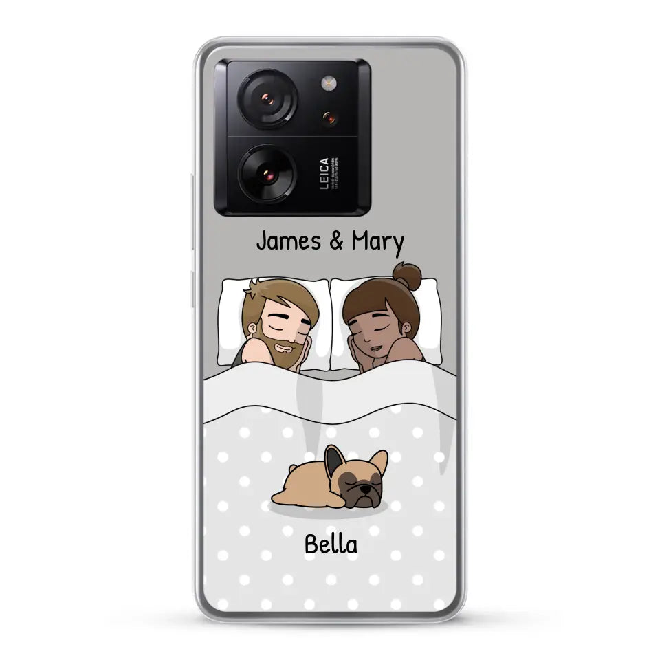 Cuddles with pets - Personalised Phone Case