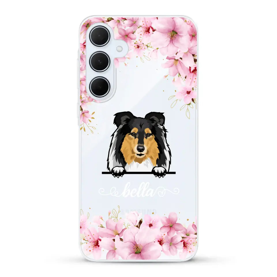 Flower dogs - Personalised Phone Case