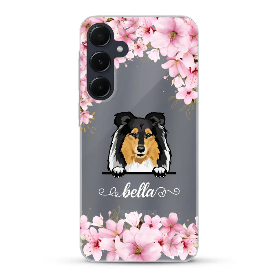 Flower dogs - Personalised Phone Case