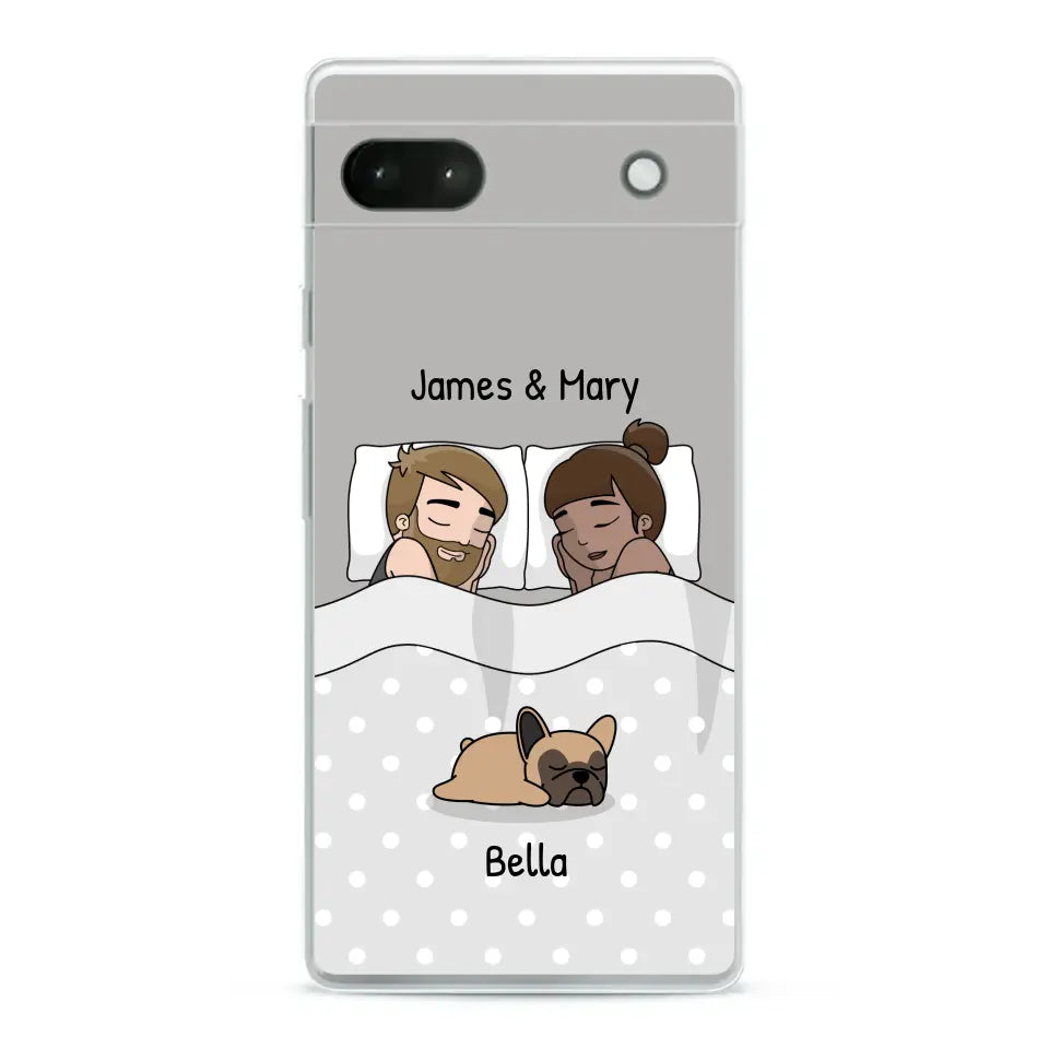 Cuddles with pets - Personalised Phone Case