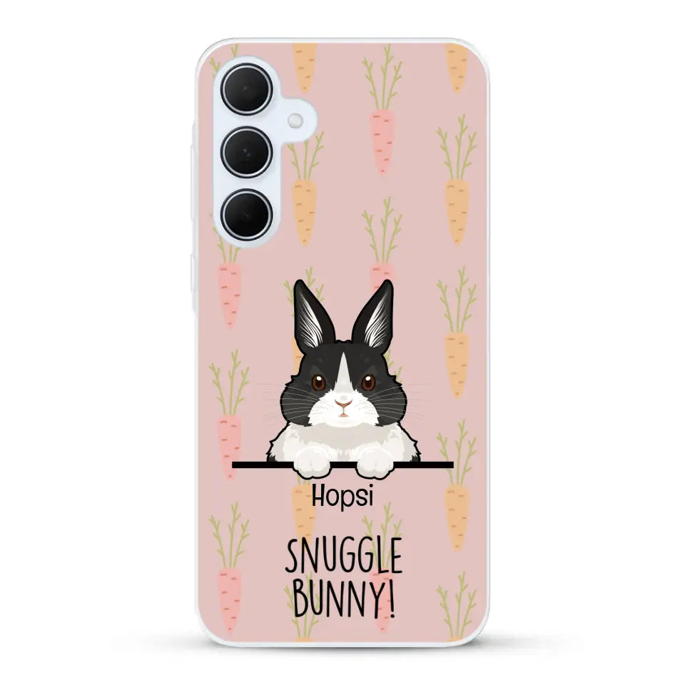 Snuggle bunny - Personalised Phone Case