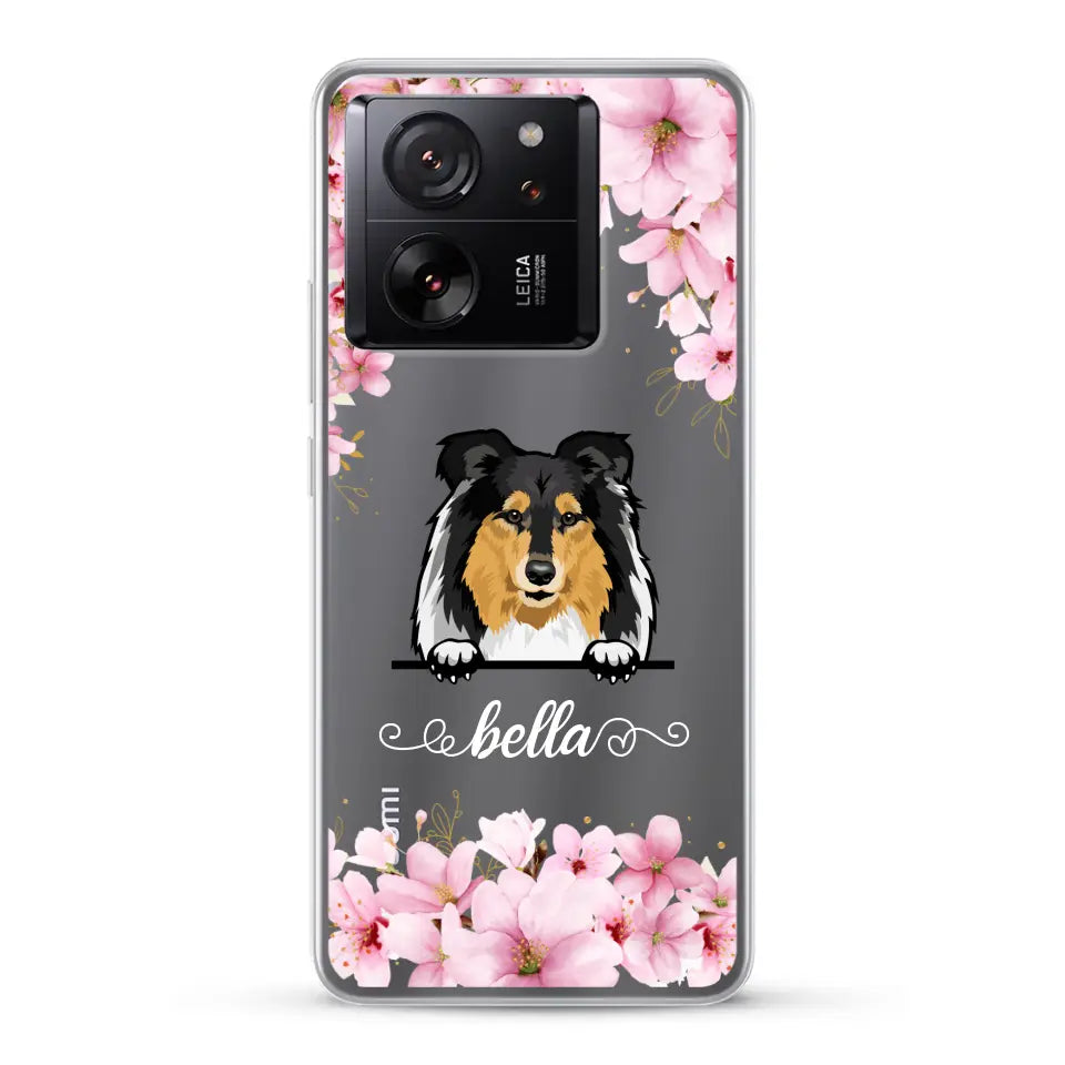 Flower dogs - Personalised Phone Case