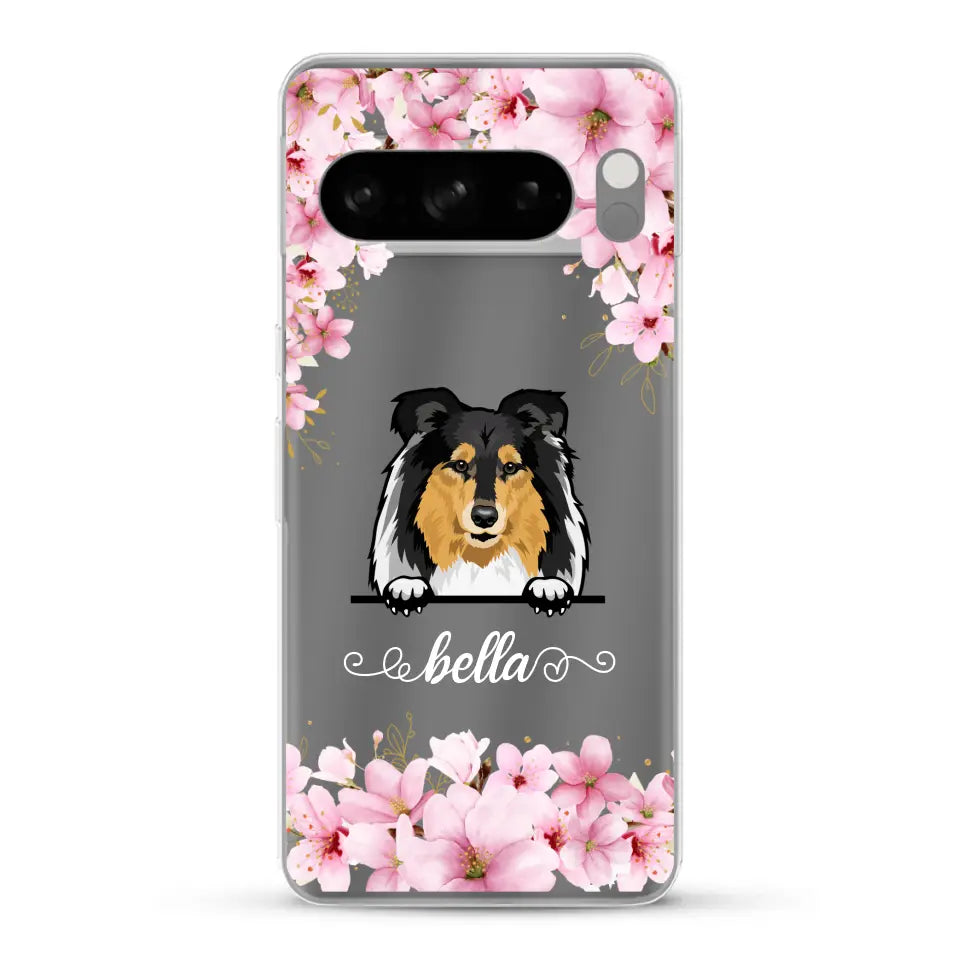 Flower dogs - Personalised Phone Case