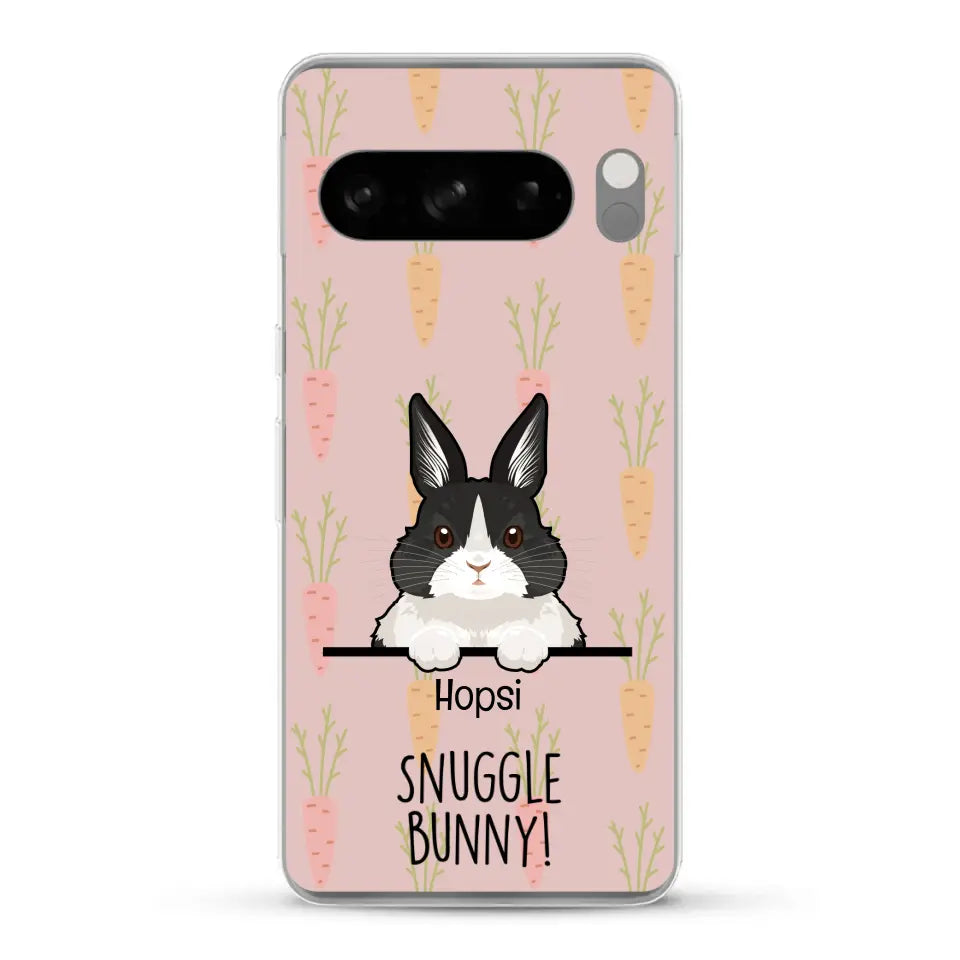 Snuggle bunny - Personalised Phone Case