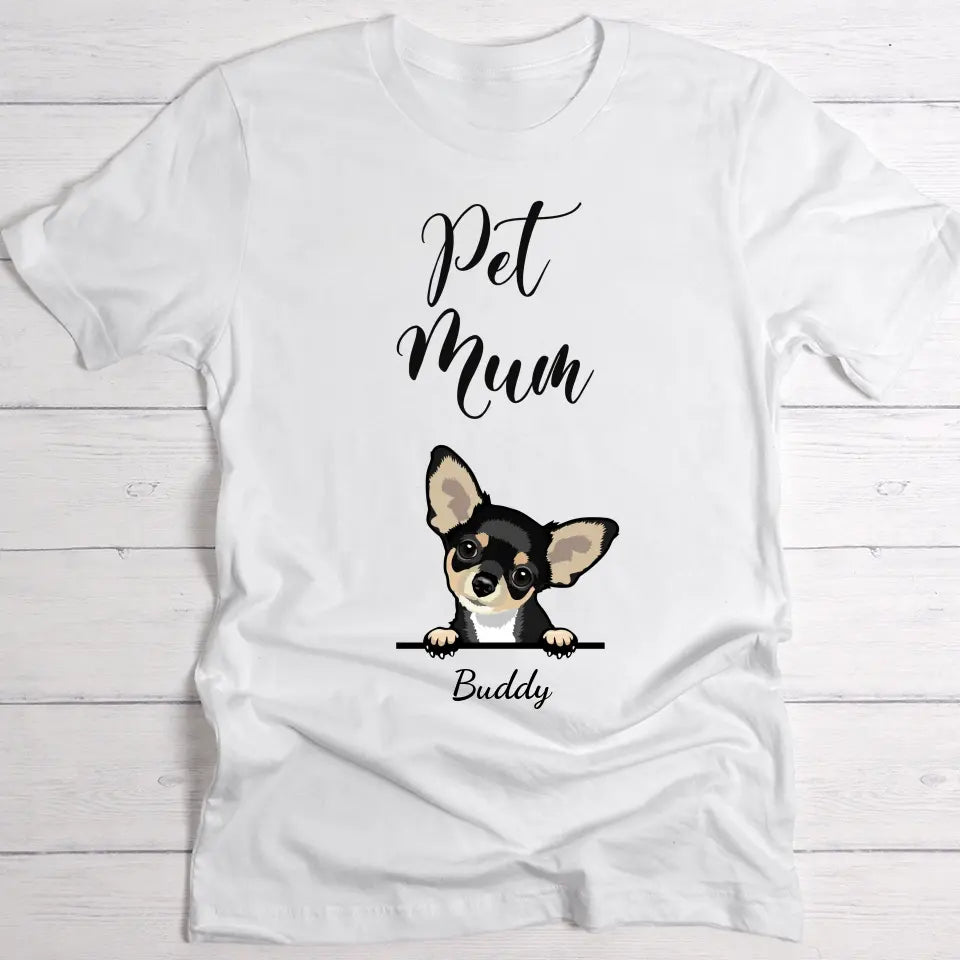 Pet parent - Personalised T-Shirt