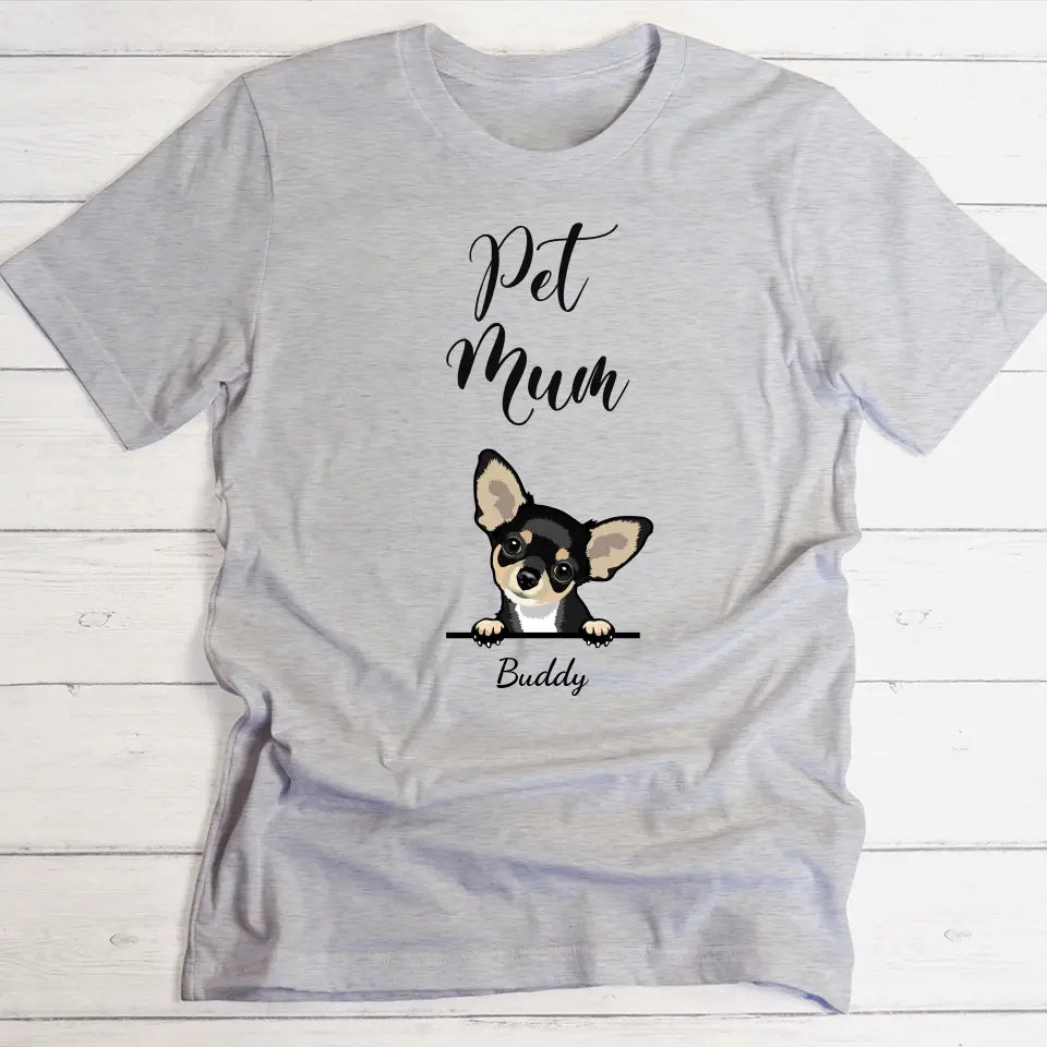 Pet parent - Personalised T-Shirt