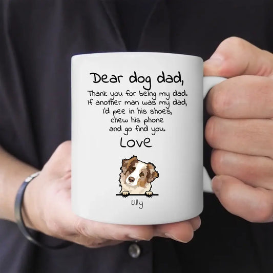 Dear Dog Pawrent - Personalised Mug