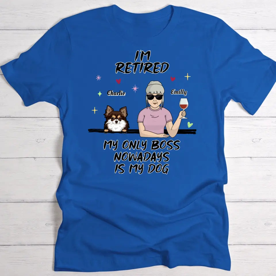 I'm retired - Personalised T-Shirt