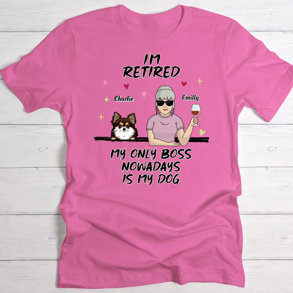 I'm retired - Personalised T-Shirt