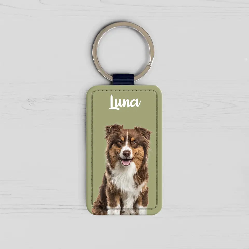 Pet portrait - Personalised keychain