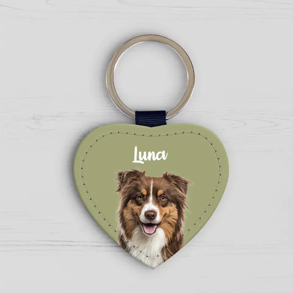 Pet portrait - Personalised keychain