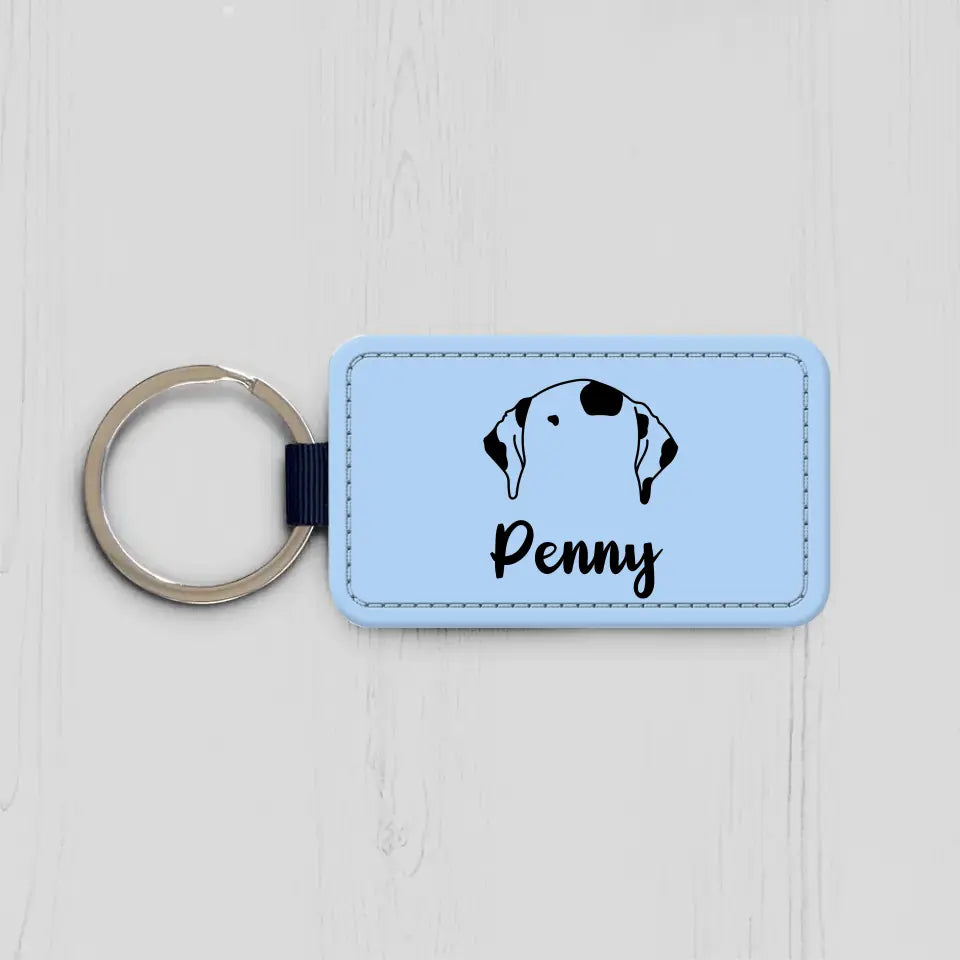 Pet ears - Personalised keychain