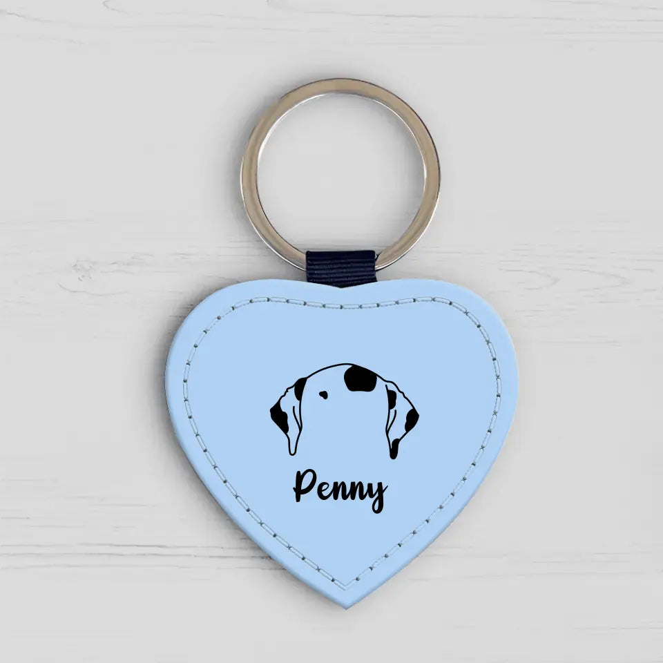 Pet ears - Personalised keychain