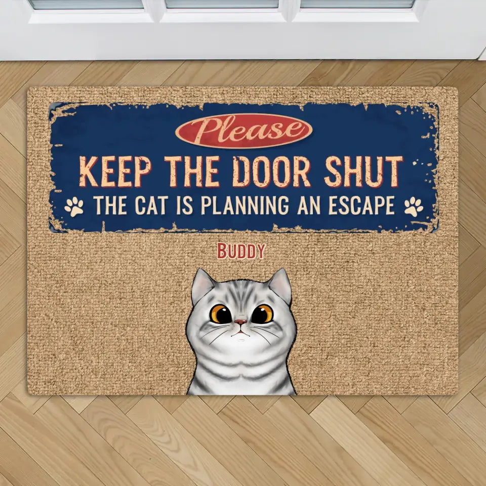 Escape plan - Personalised Doormat