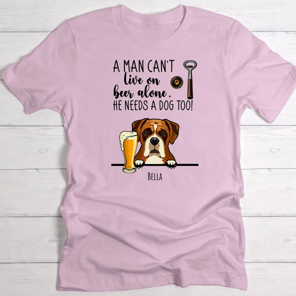 Beer & Woof - Personalised T-Shirt