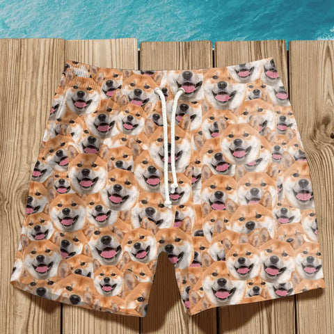 Wild photo print - Personalised swim shorts - Featured Image