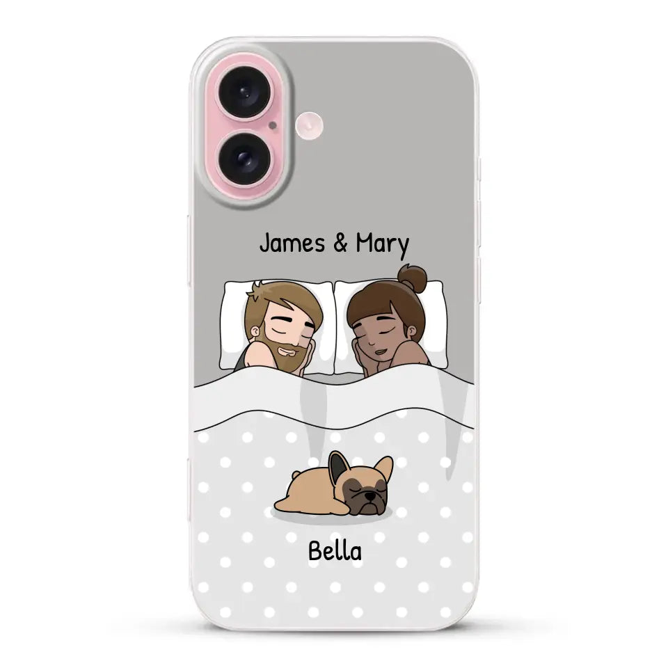 Cuddles with pets - Personalised Phone Case