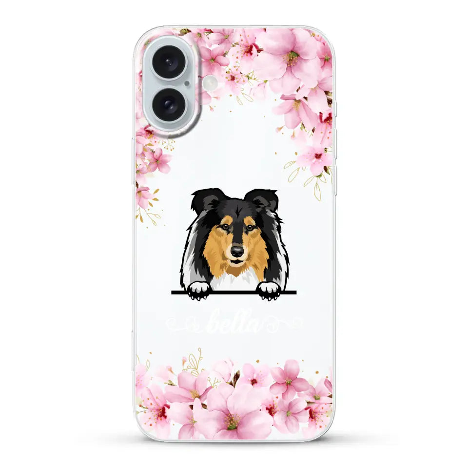 Flower dogs - Personalised Phone Case