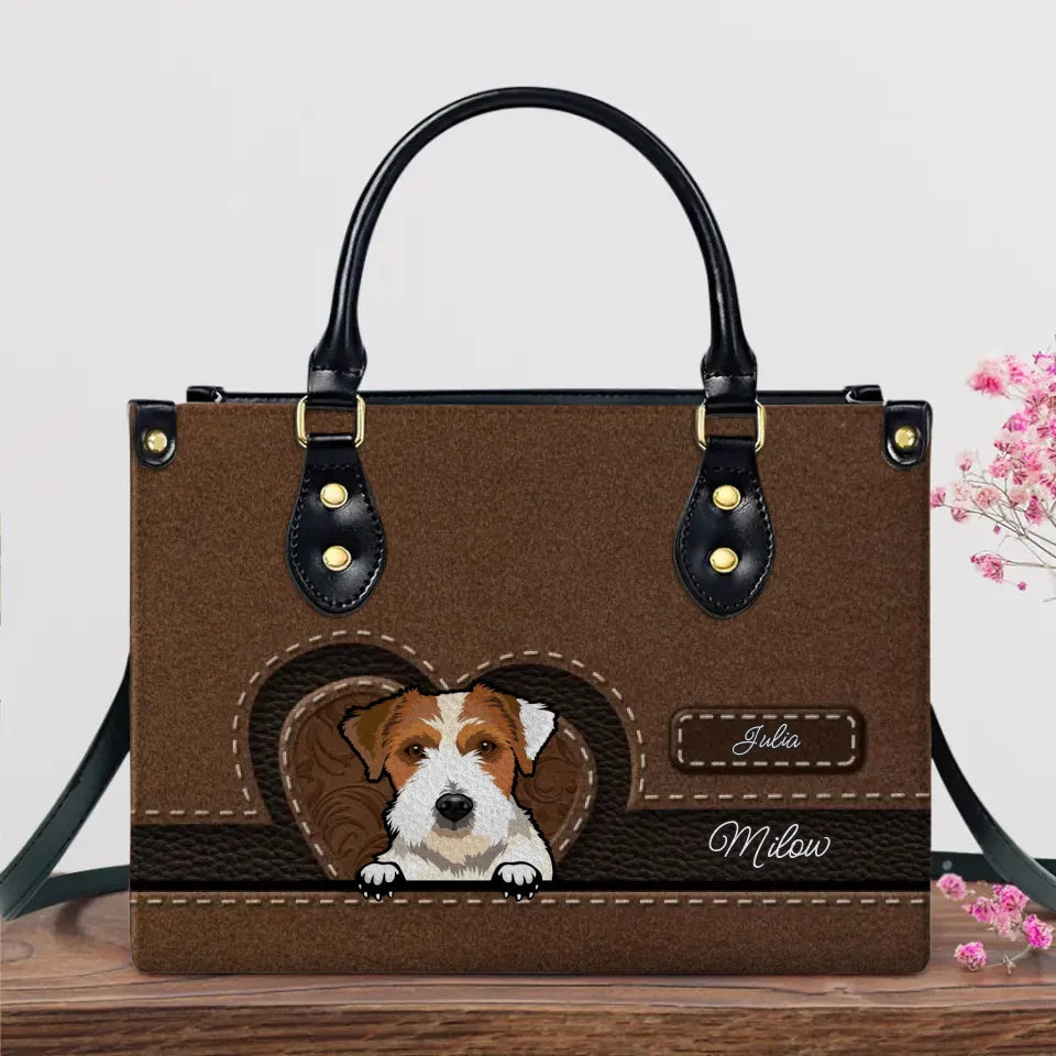 Leather look - Personalised handbag