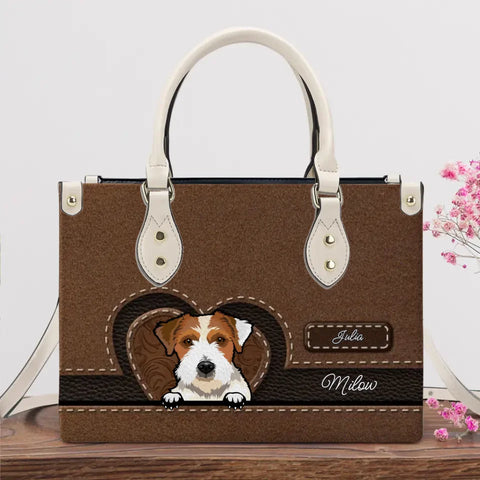 Leather look - Personalised handbag - Featured Image