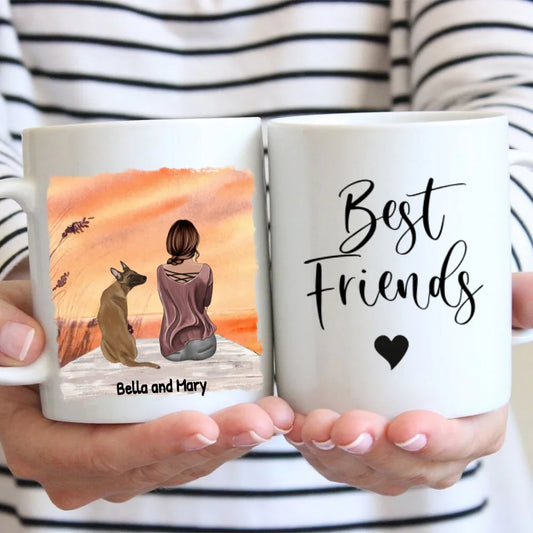 Together with my pet - Personalised Mug