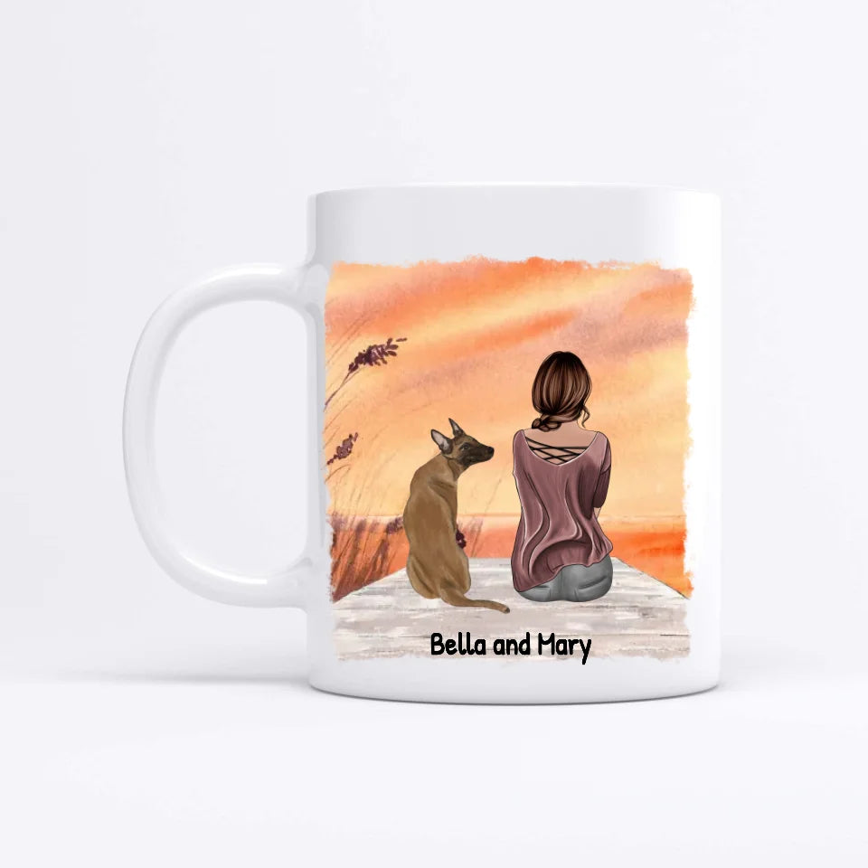 Together with my pet - Personalised Mug