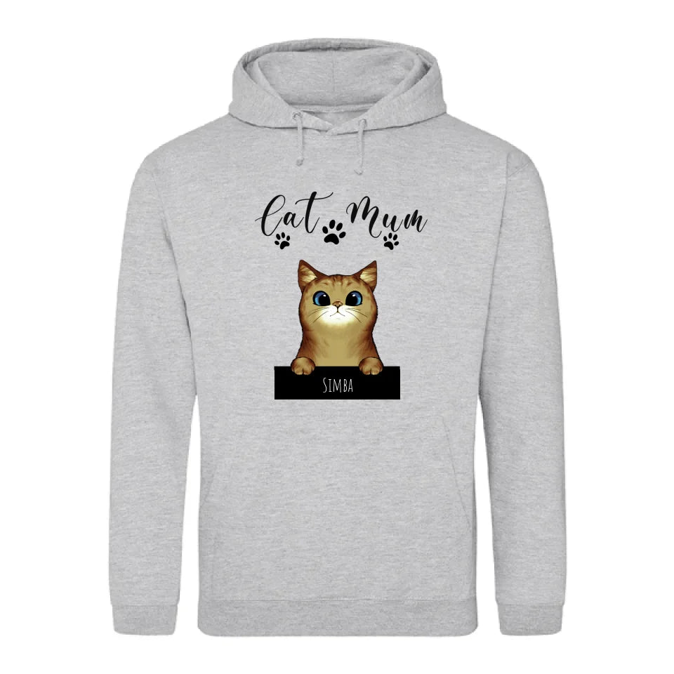 Curious cats - Personalised Hoodie