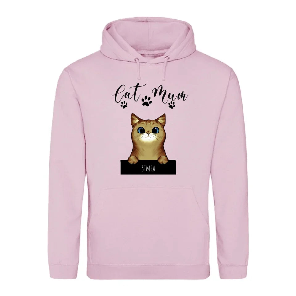 Curious cats - Personalised Hoodie