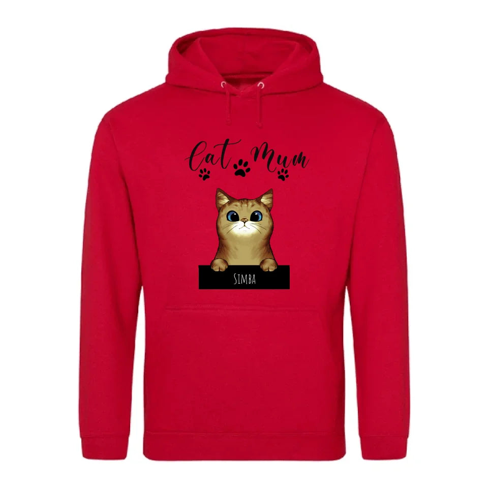 Curious cats - Personalised Hoodie