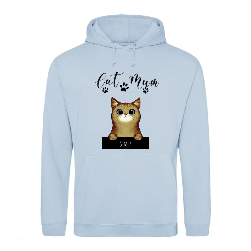 Curious cats - Personalised Hoodie