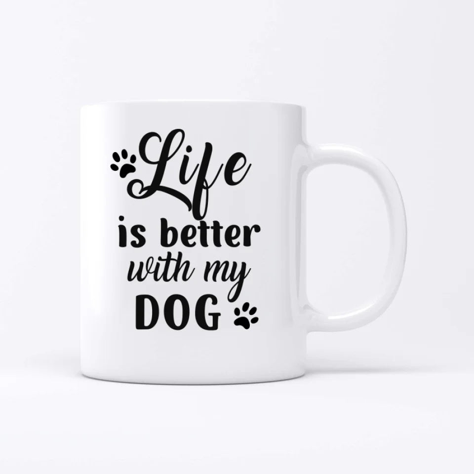 Woman with pets - Personalised Mug