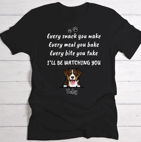 Every snack you make - personalised T-shirt - Featured Image