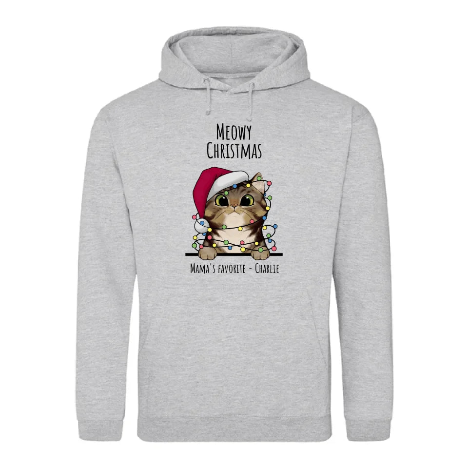 Purrfect Christmas - Personalised Hoodie