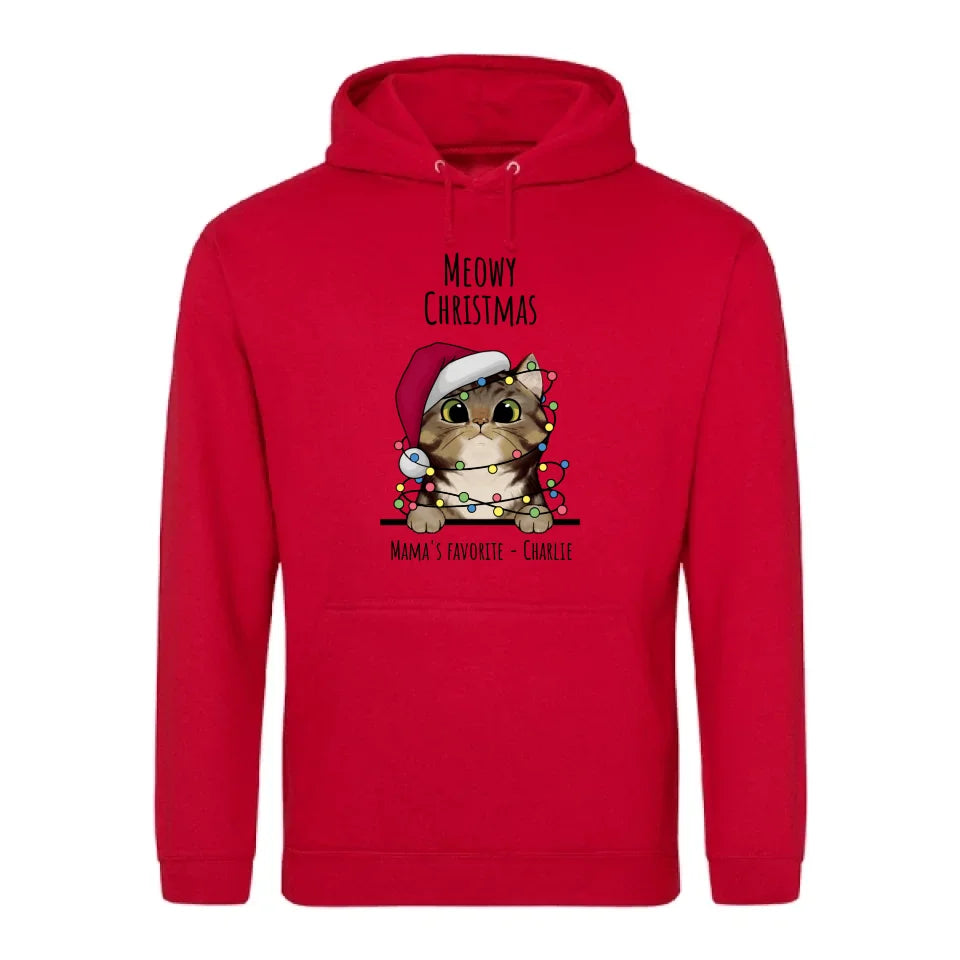 Purrfect Christmas - Personalised Hoodie