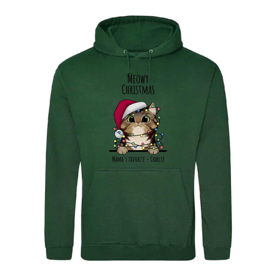 Purrfect Christmas - Personalised Hoodie