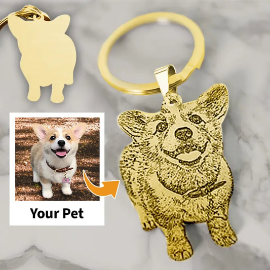 Your pet - Personalised keychain