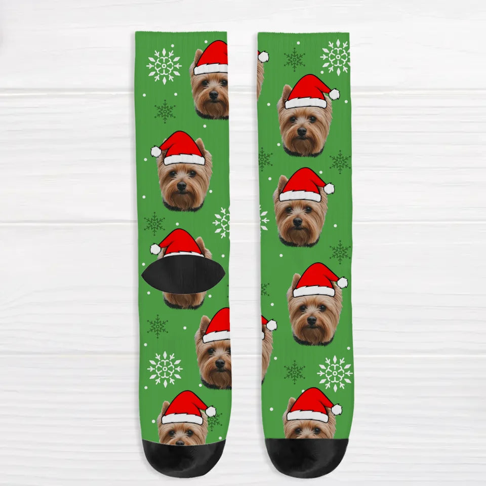 Santa Paws - Personalised socks