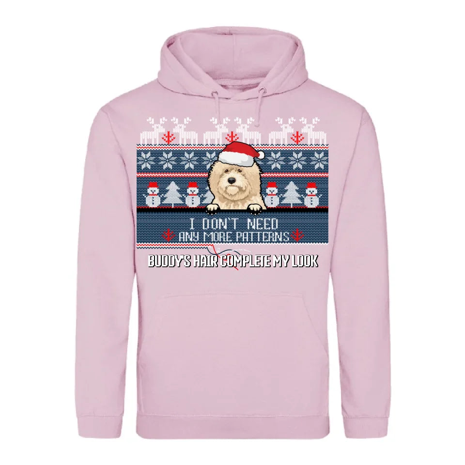 Hairy Christmas Sweater - Personalised Hoodie