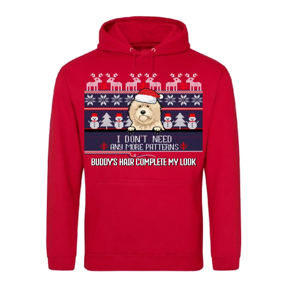 Hairy Christmas Sweater - Personalised Hoodie