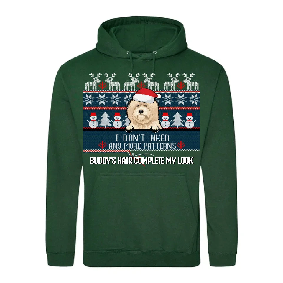 Hairy Christmas Sweater - Personalised Hoodie