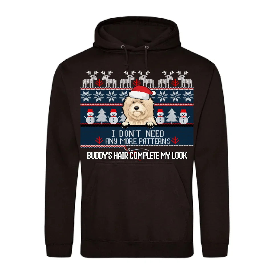 Hairy Christmas Sweater - Personalised Hoodie