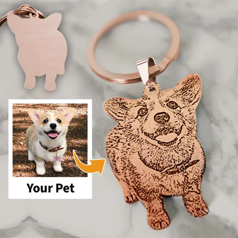 Your pet - Personalised Key Chain - Featured Image