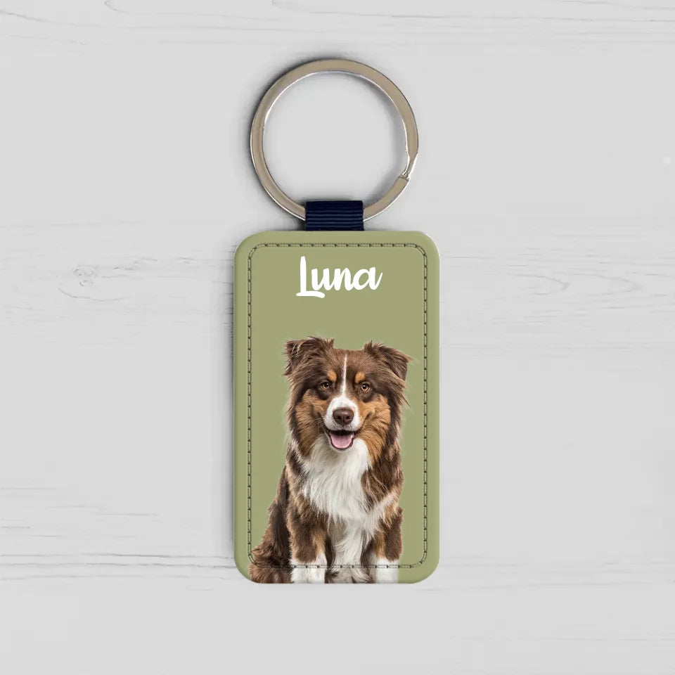 Pet portrait - Personalised Keychain